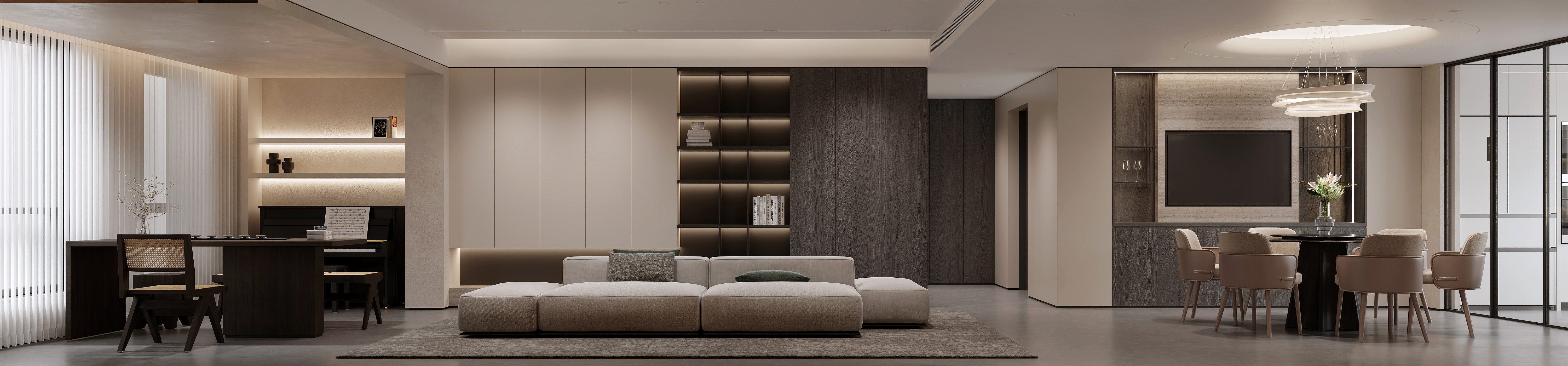 Dining and living integration