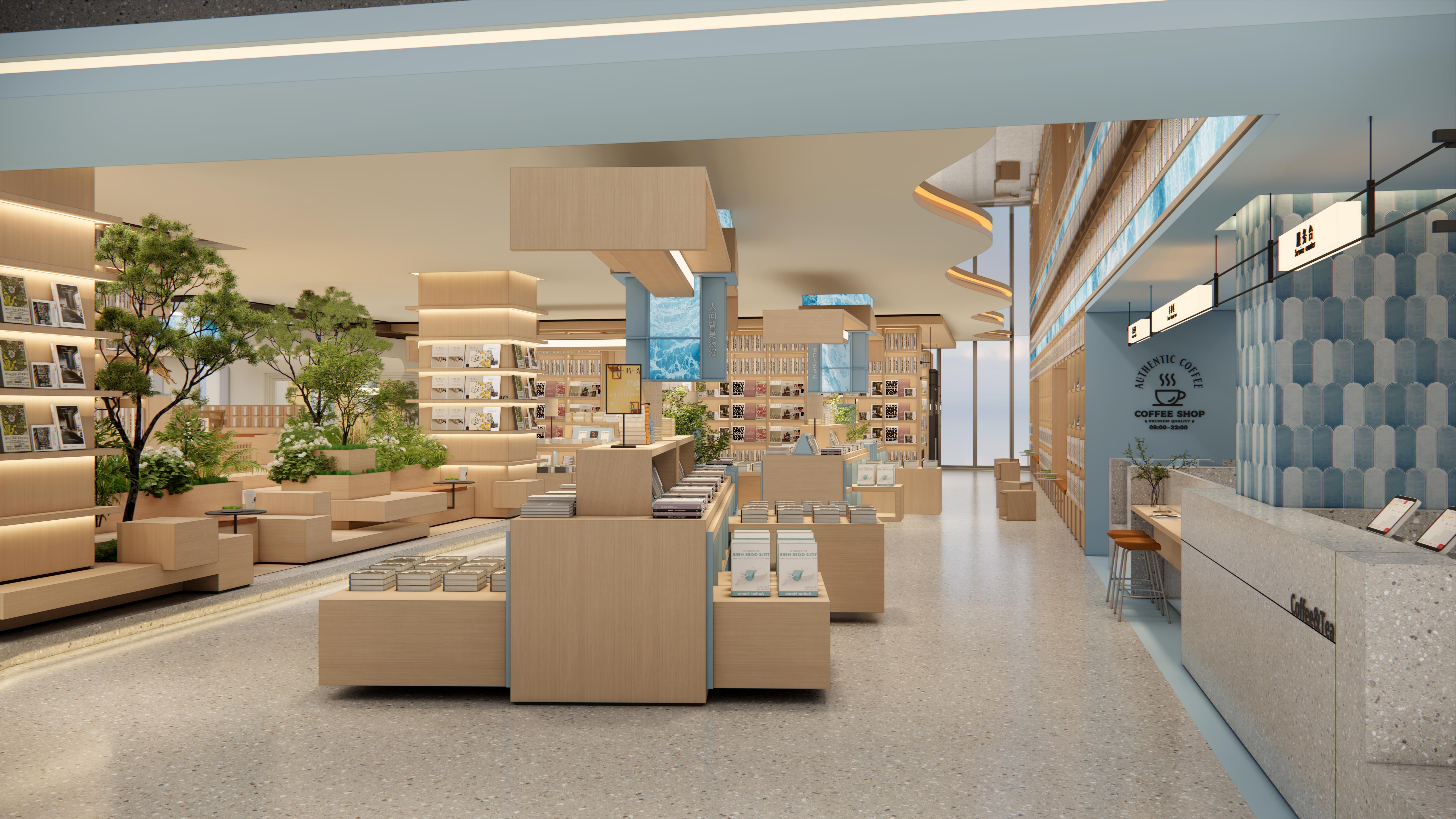 Changle Dream Reading Space interior